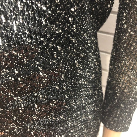 Eileen Fisher Linen Blend Perforated Cardigan - Picture 3 of 8